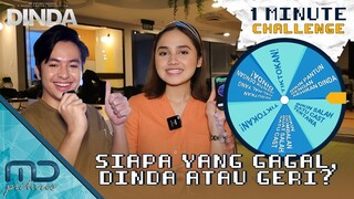 Dinda - 1 Minute Challenge Bersama Dinda dan Geri!