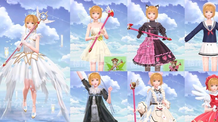 Shining Nuan Nuan x Variety Sakura｜Some replicas of Sakura costumes