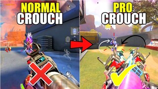 How to Crouch Movement Like A Pro🔥+ Movement Guide (apex legends mobile)