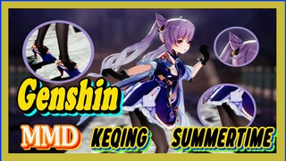 [Genshin  MMD]  Keqing - summertime