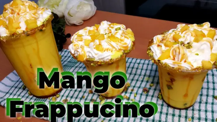 How to make Mango Frappucino
