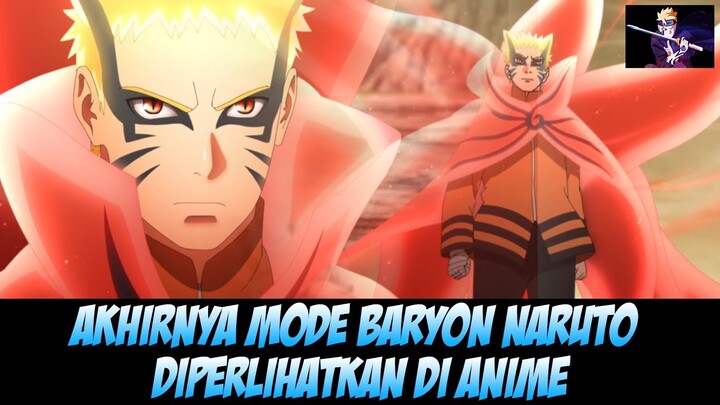 Sangat Kuat dan Dahsyat ! Mode Baryon Naruto akhirnya diperlihatkan di Anime