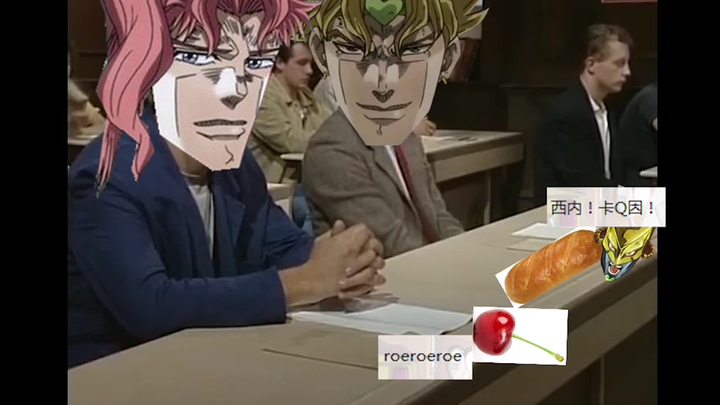 [Name of the high energy/dude exam scene ahead]: What will happen when Dio takes the exam with Kakyo