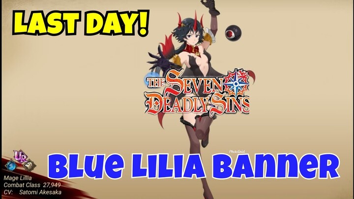 Gacha Terus! Blue Lilia 6/6 Thanks Netmarble! Seven Deadly Sins Grand Cross Global Bahasa