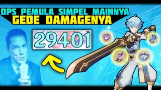 DPS Pemula Simpel Mainnya GEDE DAMAGENYA Build Chongyun F2P - Genshin Impact