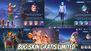 SINI ADA BUG SKIN LIMITED BISA PILIH SENDIRI ! SKIN GRATIS TANPA DIAMOND, SKIN TIDAK JUAL ADA SEMUA