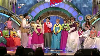 SBS Chuseok Special Challenge IU LUNA cut part2