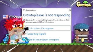 Growtopia.exe is not responding.. ft.Scammers