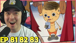 MY FIRST REACTION TO CHOPPER! || One Piece Episode 81, 82, 83 Reaction