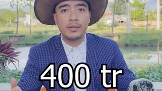 Đăng công ăn bữa ăn 400 tr