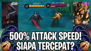 500% attack speed! masha vs argus