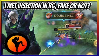 iNSECTiON VS GIAN IN RG? BATTLE OF THE CORE | MLBB