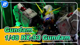 Gundam|【Scenes Production】1/48 RX-93 Gundam Scene Model Appreciation_2
