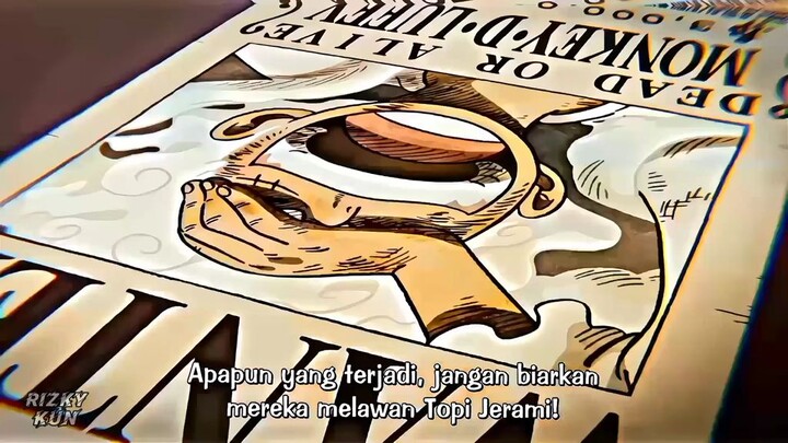 Luffy ; Setidaknya bawa 5 GOROSEIII untuk mengalahkan ku🥸