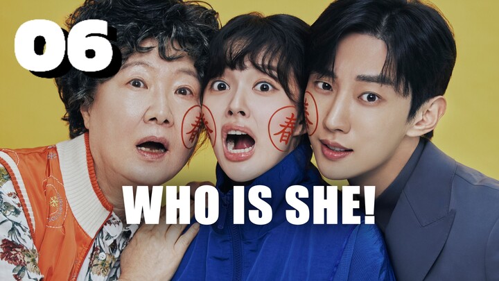 🇰🇷EP. 6 WHO IS SHE (2024) HD | ENG SUB | Comedy/Fantasy/Romance