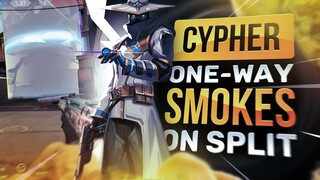 INSANE Cypher 1 Ways On Split - Valorant Tips & Tricks