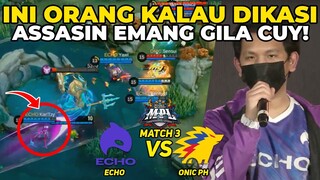 EPIC COMEBACK TEAM ECHO KALO KARLTZY DIKASIH ASSASIJ EMG BEDA COK - MPL PH ECHO VS ONIC PH MATCH3 ‼️