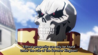 Ainz Plans to Create a Utopia | Overlord 4 Ep 1 アニメ Recap