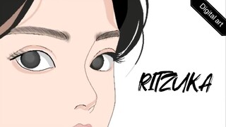 (Speeddrawing ) ritzuka  gadis pembantu kerajaan