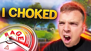 I Slayed My Way into this Unfortunate Choke and RAGED 🤬 | COD Mobile