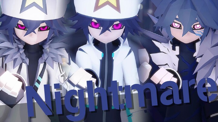 [Thunder Lion World MMD/Special Edition เว้านูน] "พ่นลมหายใจของเหยื่อกุหลาบ" [แสดงโมเดล] (Nightmare-