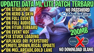 Data ML Lite Full Event 200Mb Terbaru Patch KOF | ML Lite | Cara Mengatasi Lag & Patah Patah