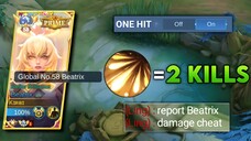 BEATRIX SKILL = 2 KILLS ! THEY THINK I'M USING CHEAT