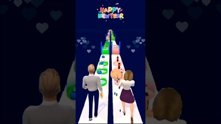 Happy new year level couple run game 😍😍 #gaming #trend