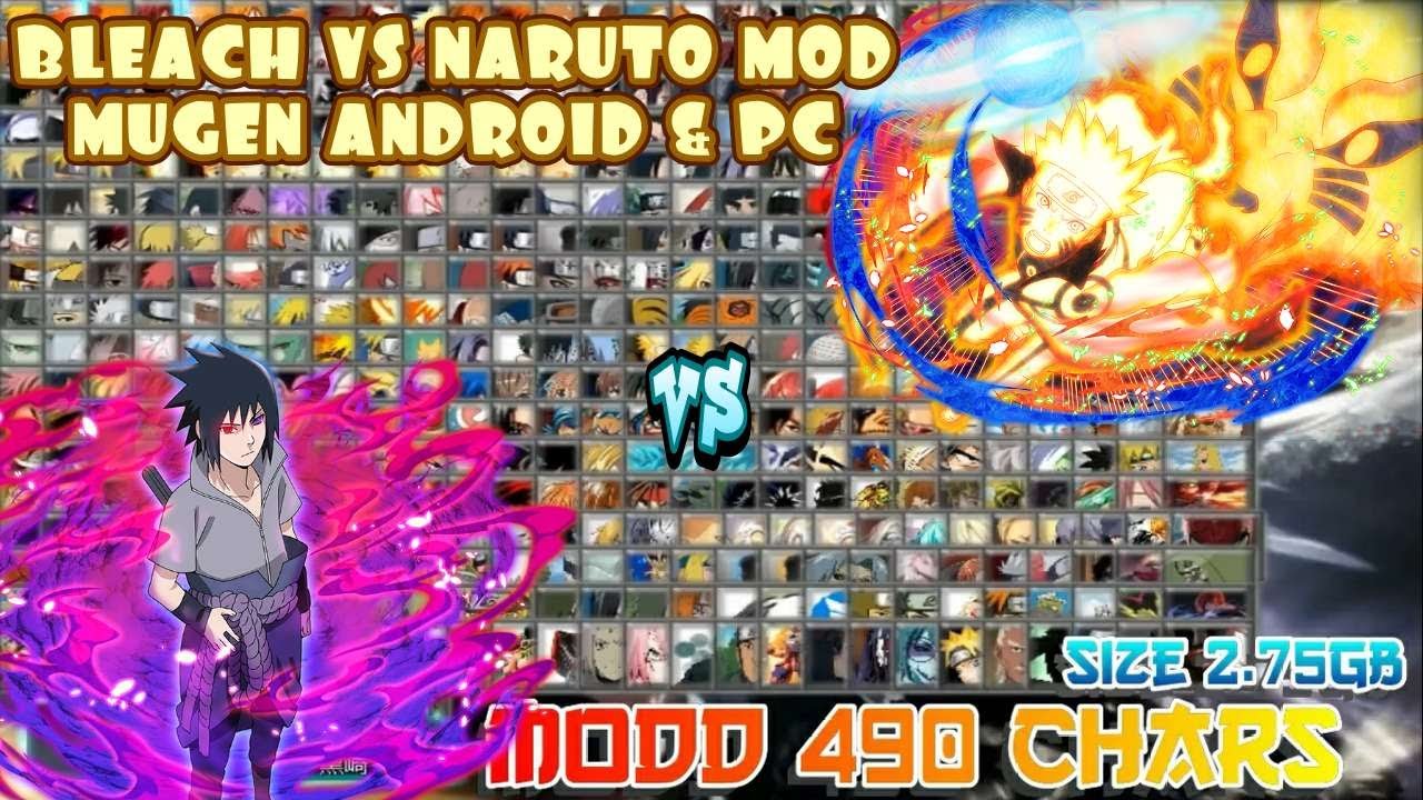 Bleach Vs Naruto 3.3 Mod 490 Characters Mugen Pc & Android [Download] -  Bilibili
