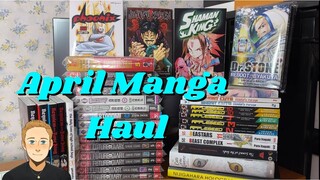 Hyped April Manga Haul | JJK, Dr. Stone, Shaman King!