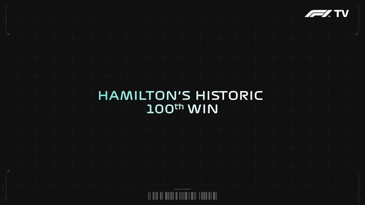 Hamilton's historic 100th win