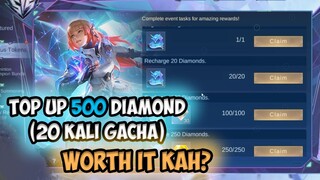 Top up 500 Diamond apakah worth it? Gacha Psionic Oracle - Mobile Legends