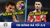 TIN BÓNG ĐÁ TỐI 3/5: Messi đau đớn vì HLV mới của PSG?  Ronaldo ngụ ý ở lại phục hưng MU