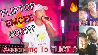FLIPTOP EMCEE SOON? ACCORDING FLICT G (KILL EYE)