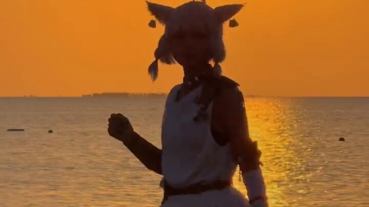 Catgirl! Bee Dance! Sunshine Coast! [FF14]