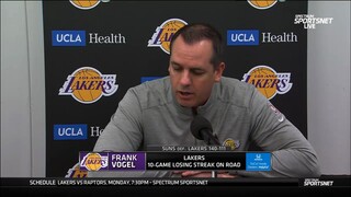 Frank Vogel's final line: "Nothing we did tonight was good enough."