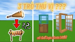 3 TRÒ CỰC HAY VÀ THÚ VỊ CÓ THỂ BẠN CHƯA BIẾT TRONG MINIWORLD