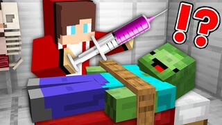 Mikey Infected By A Zombie in Minecraft (Maizen Mazien Mizen)