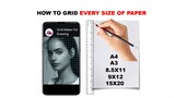 HOW TO GRID every size of paper | Tagalog Tutorial