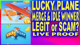 LUCKY PLANE - MERGE & IDLE WINNER | LEGIT or SCAM? | WITH LIVE PROOF