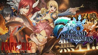 Fairy Tail NEXT x Grand Summoners JP news