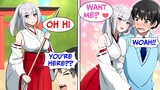 My Hot Classmate Turns Out To Be A Shrine Priestess & Demands To Be My Girlfriend (RomCom Manga Dub)