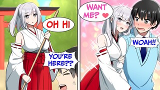 My Hot Classmate Turns Out To Be A Shrine Priestess & Demands To Be My Girlfriend (RomCom Manga Dub)