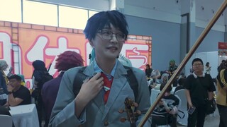 [Vlog biểu diễn Comic Con] Kousei Arima học chơi violin và biểu diễn tại các hội nghị truyện tranh (