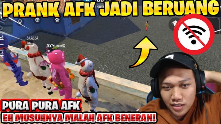 PRANK BERUANG GAJAH AFK! AWALNYA DIBULLY ENDINGNYA MALAH DIPRANK BALIK SAMA GARENA!