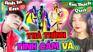 FREE FIRE | THẢ THÍNH SIÊU CUTE VỚI BẠN GÁI VÀ CÁI KẾT SỐC?*NOXUSS SỐC KHI THẢ THÍNH RUBY TV