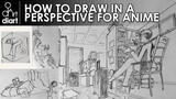 How to Draw in a Perspective for Anime | Kim Jung Gi's References | diArt