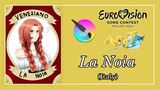 [KRITA SPEEDPAINT] La Noia - Italy 🇮🇹 ft Angelina Mango (Hetalia x Eurovision)