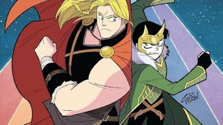[คำบรรยายภาษาจีน/ค้อน/มังงะ] Thor & Loki: Double Trouble วิดีโอการ์ตูนจีนตอนที่ 1/4 (Thor & Loki Dou