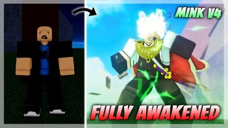 FULLY AWAKENING The "FASTEST RACE" on Blox Fruits in One Video...